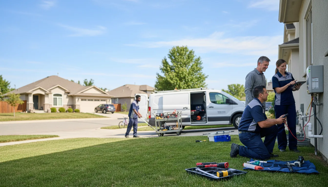 Tankless water heater service in Manley, NE